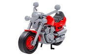 Legetøjsbil - Cavallino Toys - Tour Motorbike Red 25cm - 4201WD01