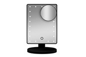 Boligindretning - Gillian Jones Makeup Mirror with LED Light Touch Function and GWP Suction Cup Mirror - Black - 10263-00