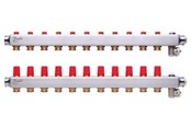 Gulvvarme - Danfoss gulvvarmemanifold 11+11 SSM - 088U0811
