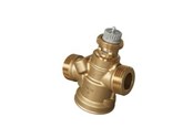 Varmeautomatik - Danfoss reguleringsventil/mængdebegrænser messing 15mm kvs 4,1 2vejs - 003L3616