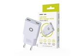 Mobil - Adaptere & Opladere - Mobile Origin GaN 30W Slim Charger TÜV - MO18 - Dual USB-C - MO-GAN30W-MO18
