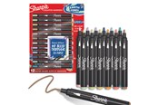 Skrive- og Tegneværktøjer - Sharpie Creative Akryl Paint Marker | Jordfarver | Bullet spids | Assorterede Farver | 12 Stk - 2213421