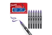 Skrive- og Tegneværktøjer - Sharpie Creative Akryl Paint Marker  | Penselspids | Lilla | 6 stk - 2218116