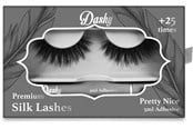Makeup - Dashy Premium Silk Lashes + 5 ml Adhesive Pretty Nice - 620004