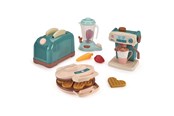 Legekøkken og udstyr - Ecoiffier Vert Azur Kitchen Set Complete 4-in-1 15 pcs - 1683