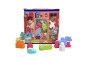 Konstruktionslegetøj - MEGA Bloks First Builders stor byggepose Pink - DCH54