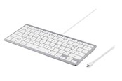 Tastatur - Deltaco USB-C Keyboard for iOS/MacOS - Tastatur - Uden Numpad - Nordisk - Sølv - TB-126-C