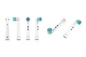 Eltandbørste - Nordic Quality Tandbørstehoveder Sensitive Brush Heads - 10-Pack - EB17S-P-10