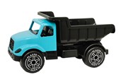 Udendørsleg - Plasto  Stor Lastbil (60 cm) turkis-sort - 1096000TUB