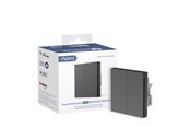 Smart Home - Aqara Smart Wall Switch H1 Double– Grey (With Neutral) - WS-EUK04-G
