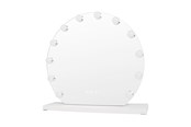 Makeupspejl - UNIQ London Round Makeup Mirror with 12 LED lights - 7268
