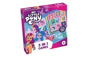 Brætspil - Tactic My Little Pony 3 in 1 Lotto Domino Memo - 60481