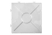 Kreativt Legetøj - Creativ Company - Iron-on bead board Clear Square 15x15cm 2 pcs. - 75309