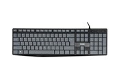 Tastatur - iBOX Eris - keyboard - QWERTY - grey black Input Device - Tastatur - Grå - IKC2010G