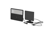 Lamper - EGLO PANETTIERI SOLCELLE VÆG 1500LM M/SENSOR SORT/HVID - 901086