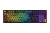 Tastatur - Akkogear 5108B Black/Gold - V3 Blue Pro Switch - Gaming Tastatur - Universal - Sort - 6925758630108