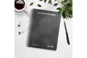Calendar - Mayland Studie Lærerkalender A5 matsort karton 2025/2026 - 26813000