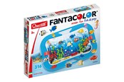 Babylegetøj - Quercetti - Ocean Fun Fish & Pegs Insert Mosaic 316 pcs. - 0969