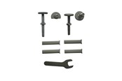 Baby Udstyr - BabyDan fittings til Avantgarde/ Asta/ Premier sikkerhedsgitter, Hvid - 300538