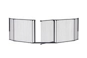 Baby Udstyr - BabyDan CombiFit XL sikkerhedsgitter, 90-278 cm, sort - 501507