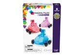 Konstruktionslegetøj - Magna-Tiles Dashers biler og figurer 6 dele - 90234
