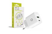 Mobil - Adaptere & Opladere - Mobile Origin PD20W Wall Charger MO12 - white 1 USB-A + 1 USB-C - FRL-PD20W-MO12