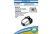 Vacuum Cleaner Bag - hanestroem Vacuum Cleaner Bags K59 - 5 pcs - K59