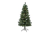 Boligindretning - NORDIC WINTER Christmas tree artificial PVC - 200X106 cm - "ALEX" Class B - 780-117