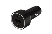 Mobil - Adaptere & Opladere - Vivanco Super fast 60W Car charger 2xUSB-C 30W/USB-A 18W - 64341