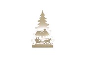Boligindretning - NORDIC WINTER Christmas silhouette 3D LED - Sleigh - 780-552