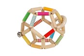 Babylegetøj - Goki - Wooden Elastic Motor Ball - 65195