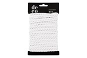 Kreativitet & Hobbyartikler - Creativ Company - Lace Ribbon White 10m - 41092