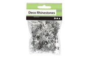 Kreativitet & Hobbyartikler - Creativ Company - Rhinestones Silver Various 360pcs. - 52241