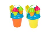 Udendørsleg - Toi-Toys Play Out Beach Set Bucket and Ice Molds 8pcs. - 42473Z