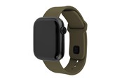 Smartwatch - Tilbehør - FIXED Silicone Sporty Strap SET Apple Watch 42/44/45/46mm Olive - FIXSST2-434-OL