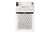 Kreativitet & Hobbyartikler - Creativ Company - Patterned Cardboard Flower White 10 pcs. - 216922