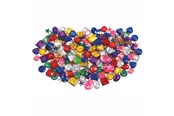 Kreativt Legetøj - Colorations - Glitter Rhinestone Shapes 2000pcs. - CHVEGAS