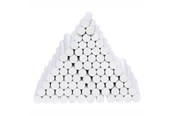 Kreativt Legetøj - Colorations - White Dustless Chalk 100pcs. - NODUST