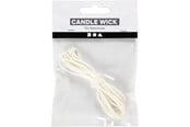 Kreativitet & Hobbyartikler - Creativ Company - Flat Wick For Beeswax Candles (2-3 mm) 3m - 733821