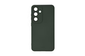Mobil - Covers & Cases - ONSALA Phone Case Samsung S25 5G Back Silicone Touch Olive Green - 664257