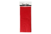 Kreativitet & Hobbyartikler - Creativ Company - Tissue paper Red 10 Sheets 14 gr 50x70cm - 200883
