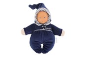 Dukker & Tilbehør - Corolle - Mon Doudou Babidoux Navy Blue Starry Dreams Baby Doll 20cm - 9000060040
