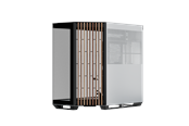 Kabinet - APNX V1 Black/White/Wood - Kabinet - Miditower - Hvid - APNX V1-W-BW-v1