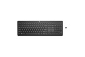 Tastatur - HP 230 Wireless Keyboard Black Nordic - Tastatur - Nordisk - Sort - 3L1E7AA#UUW