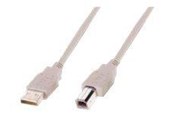 USB kabel - DIGITUS ASSMANN - USB cable - USB Type B to USB - 3 m - AK-300102-030-E