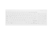 Tastatur - Cherry Medical AK-C7012 - keyboard - compact compact - QWERTY - Pan Nordic - white Input Device - Tastatur - Nordisk - Hvid - AK-C7012F-FU1-W/NOR