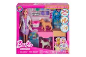 Dukker & Tilbehør - Barbie Fast Cast Dyrlægeklinik til Kæledyr - JFX93