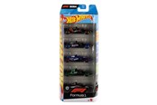 Legetøjsbil - Hot Wheels F1 Racing 5 Pack - 965-2562