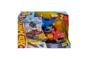 Legetøjsbil - Hot Wheels City Ultimate Dual Dragon Transporter - JBM72