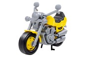 Legetøjsbil - Cavallino Toys Cavallino Race Motorbike Yellow 25cm - 4202WD01